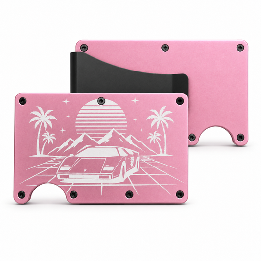 Kortholder Retro Drive - rosa